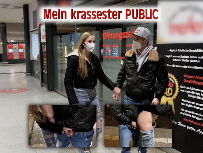Great public fuck! SirenaSweet almost gets caught!!!