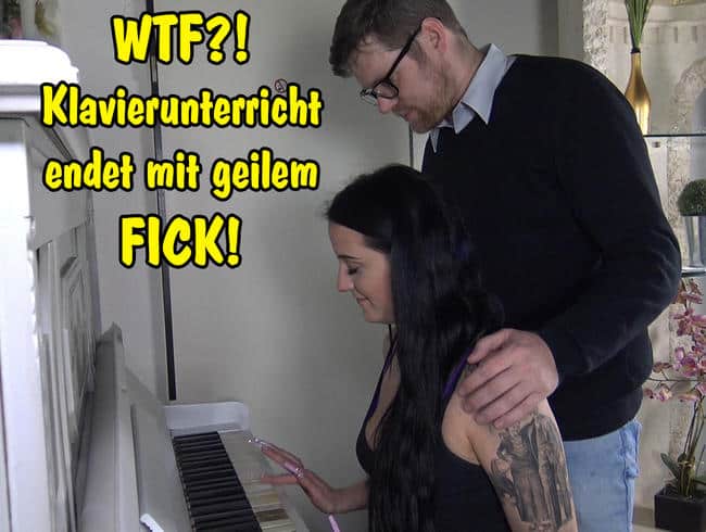 LacyLynn - WTF! Piano lessons end with a great FUCK!