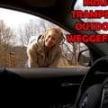 The porn officer - KRASS! Hitchhiker fucked outdoors!