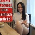 EmmaSecret - CREAMPIE in the morning! Fucked AO on the kitchen table!