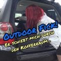 (Bea-Buttercup) Outdoor fuck in the trunk...
