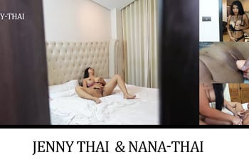 Jenny-Thai : Je surprends Nana-Thai en train de faire le SB !