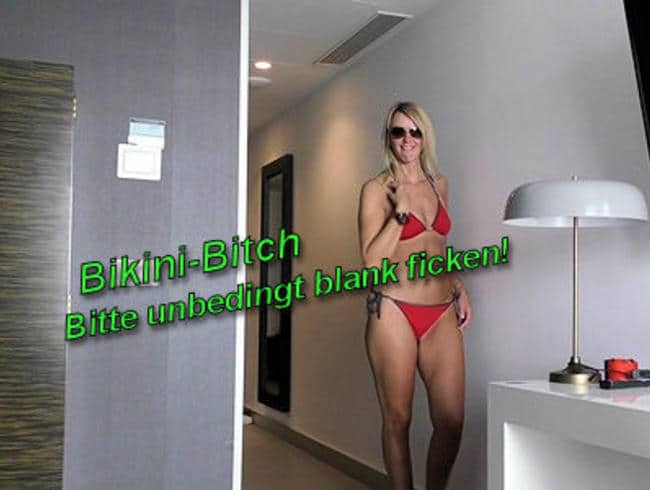 Bikini-Bitch LissLonglegs will nur AO gefickt werden