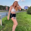 Public Piss on the Autobahn by JosiSummer
