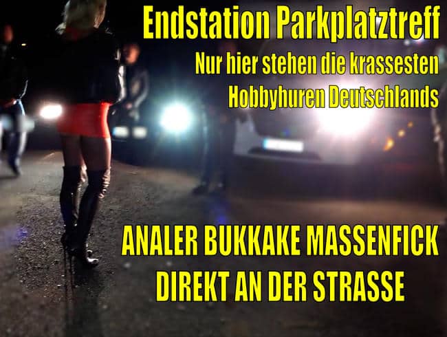 [Daynia] Germany's dirtiest parking spot is only for the toughest hobby whores!