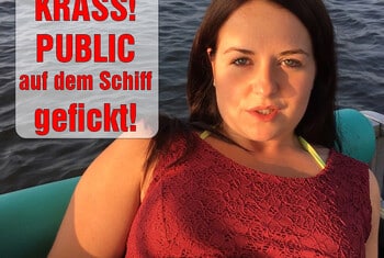 [EmmaSecret] Public fuck on the ship!!!