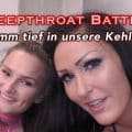 Deepthroat! Zwei tabulose Frauen wollen deinen Schwanz tief in der Kehle (Mira-Grey)