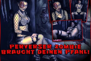 Laila-Banx - Pervert Zombie Needs Your Stake! happy halloween