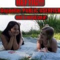 Double baise d'utilisateur public avec EmmaSecret & LovlyLuna!