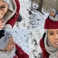 LenaMorino: Mi primera mamada en la nieve ;)