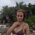 Dollydyson - Urlaubsflirt fickt mich Outdoor! Sex am Strand & im Regen! Teil 1
