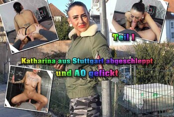 German-Scout - Süße Stuttgarterin blank abgefickt!