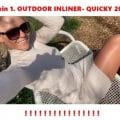 Outdoor Quickie in Inlinern mit Bibixxx
