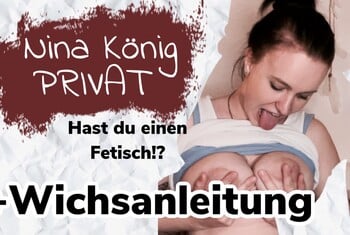 Instrucciones flagrantes para masturbarse de Nina-König