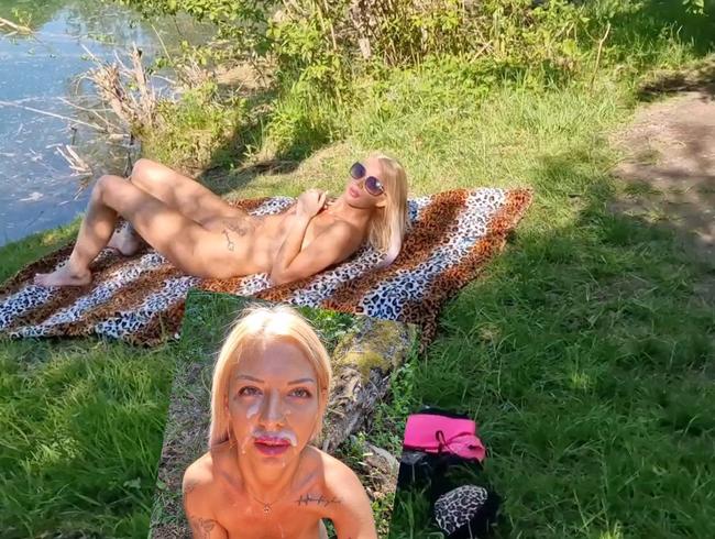 Lina-Lexx - Un tendeur coquin (51 ans) me baise au lac nudiste