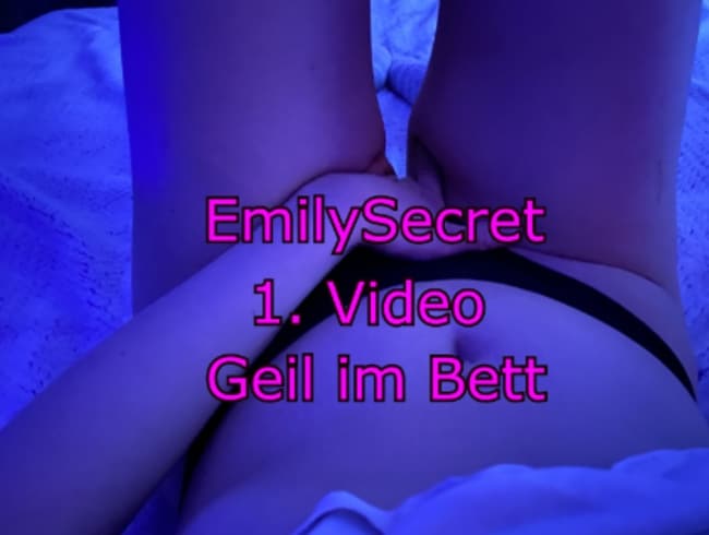 La 1ère vidéo cochonne d'EmilySecret