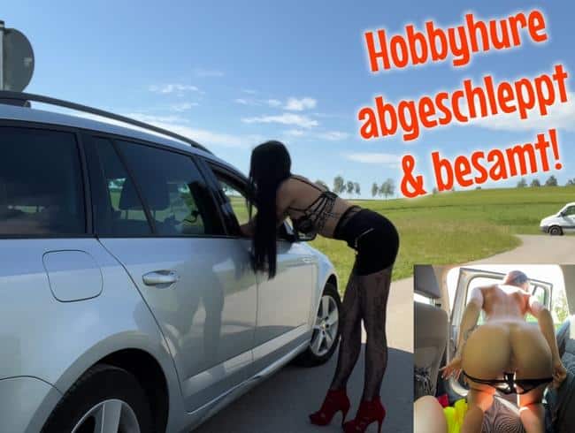 Parking lot fuck with the hobby whore Lola-Candy