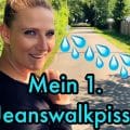 Julia Winter - My first jeans piss with a piss walk