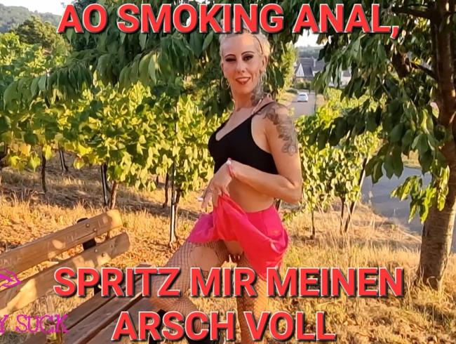 Smoking Arschfick mit Candy-Suck