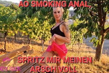 Smoking Arschfick mit CandySuck