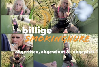 Smoking whore SteffiBlond can be used extremely