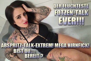 QueenParis - Der feuchteste Fotzen-Talk EVER! Abspritz-Talk Extrem! Meeega Hirnfick!
