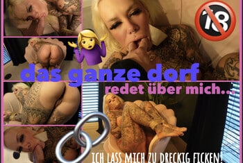 SteffiBlond - I'm the dirtiest village mattress and everyone knows it
