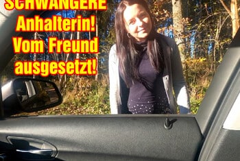 EmmaSecret - PREGNANT hitchhiker! Exposed by friend!