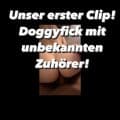 GermanCouple97 - Wir treiben es Doggy inkl. Telefonsex mit einem Unbekannten