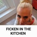 Hot kitchen fuck with candy suck