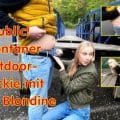 DannyGaga - Public! Spontaneous outdoor quickie with a horny blonde