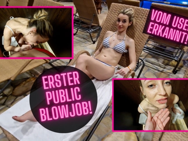 CremeDeLaCreme93 - My first public blowjob in the pool