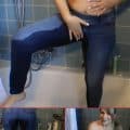 SweetSusiNRW - dye jeans dark with lots of piss ;)