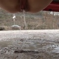 EmelieCrystal - Pioggia di piscio in pubblico