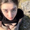 LeahSnuSnu - Sucked Stranger Hiker's Cock! Was that too spoiled?