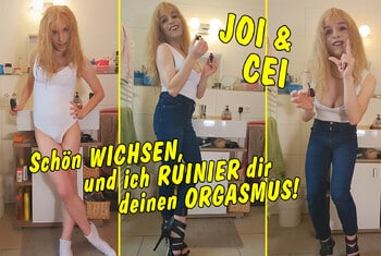 TV_Helena_Kimberly - Jerk off nice and I'll ruin your orgasm! JOI and CEI for real losers!