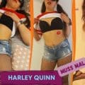 Stella-Hoti - Harley Quinn needs a pee - 2 loads - Cosplay