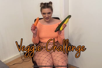 SheaShiny - Vegetable Challenge for my fuck holes