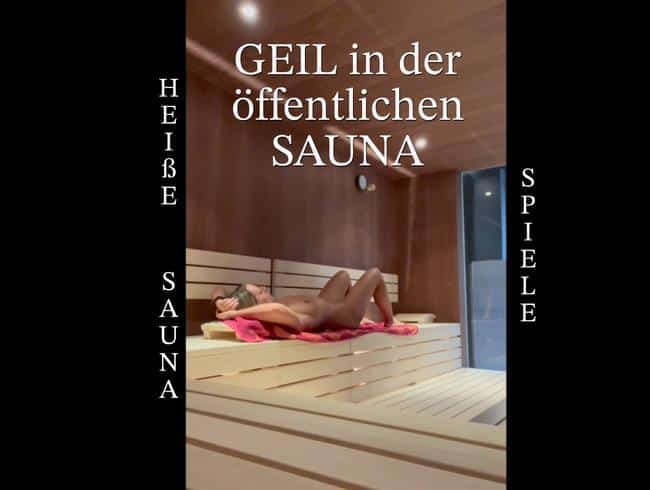 Diteggiatura della fica nella sauna pubblica con Lollipopo69
