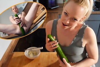 Vegetable fuck with Lea-Kirsch