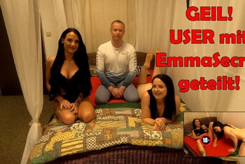 LacyLynn & EmmaSecret share a horny user cock