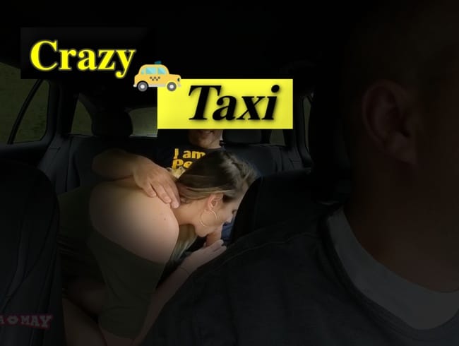 Melina-May: Cachonda en el taxi
