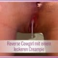 KimberlyCaprice - Reverse cowgirl with a delicious creampie