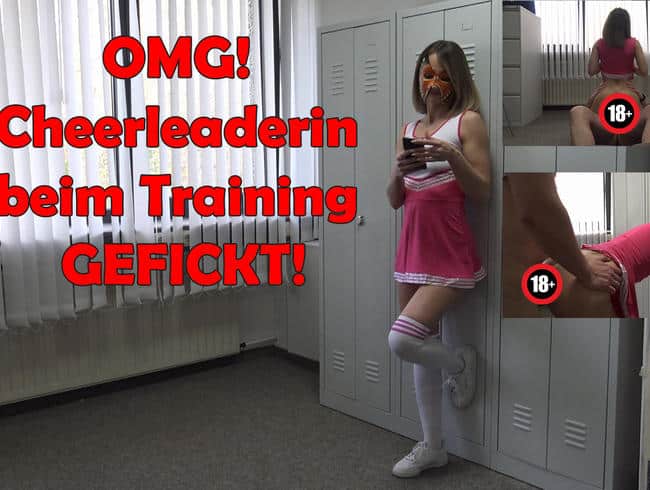 DerPornoBeamte - Cheerleader lets herself be fucked during training