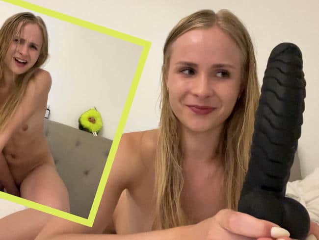 SweetGini @ Teeny Girl experiments! The 1st time BBC