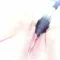 (Aleyna61) Stubbly pussy made to squirt by fucking machine