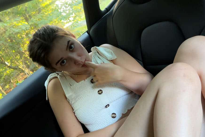LeahSnuSnu @ Secret step-sibling car fuck because the parents are at home