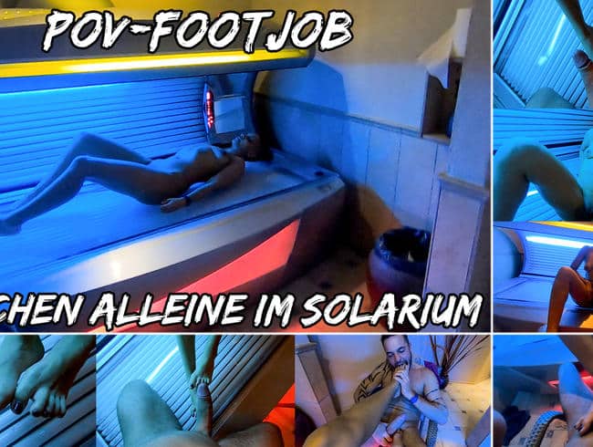 Andy-Star - Mega heißer Solarium Footjob