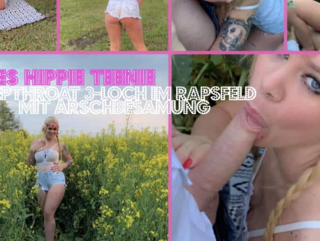 SteffiBlond - OLD SHIT Outdoor sex with anal insemination