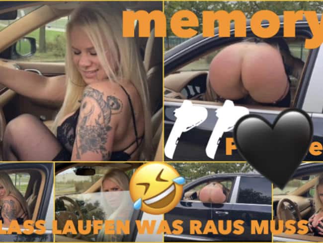 SteffiBlond - memories I PP piss I LET WHATEVER HAS TO GO